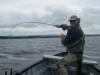 Team Austraila on Loch Leven with me guiding